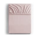 Lenzuolo con angoli rosa chiaro in jersey 180x200 cm Amber – Restilo