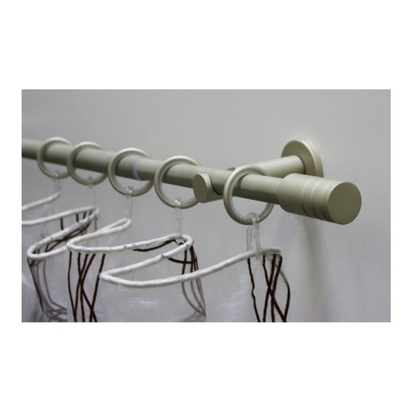 Anelli per tende in metallo con gancio in set da 10 Elba - Gardinia-image-1