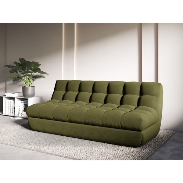 Divano verde 200 cm Tina - Micadoni Home-image-1
