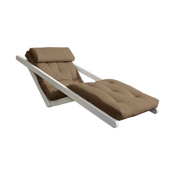 Variabilní lenoška Karup Design Figo White/Mocca
