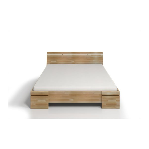 Letto matrimoniale in legno di faggio SKANDICA Sparta Maxi, 160 x 200 cm - Skandica-image-1