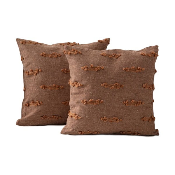 Federe decorative in set 2 pz 43x43 cm Tuffet – Mioli Decor