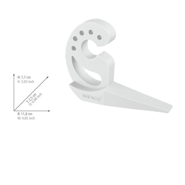 Battuta bianca per porte e finestre - Wenko-image-1