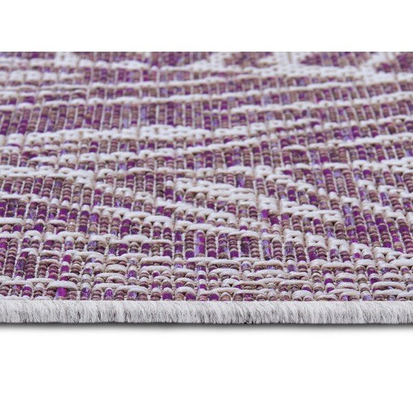Tappeto da esterno viola e beige , 140 x 200 cm Monstera - NORTHRUGS-image-3