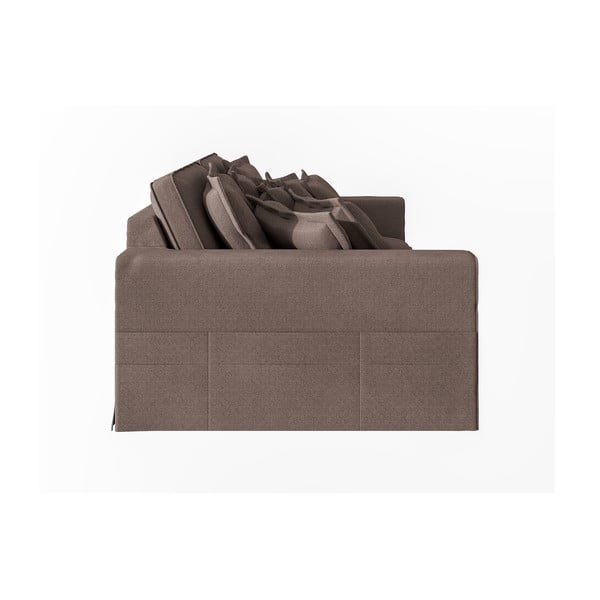 Divano marrone 236 cm Nora – Ropez-image-4