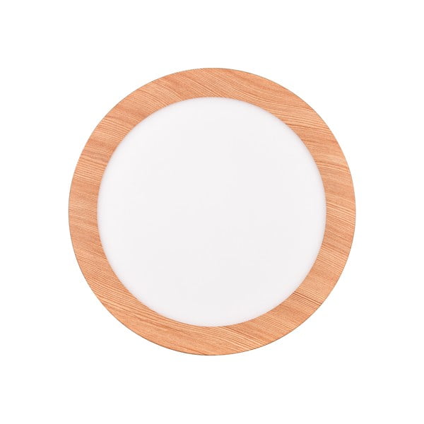 Plafoniera LED in colore naturale ø 26 cm Camillus - Reality-image-2