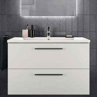 Lavabo bianco in ceramica 101x51,5 cm i.Life B - Ideal Standard