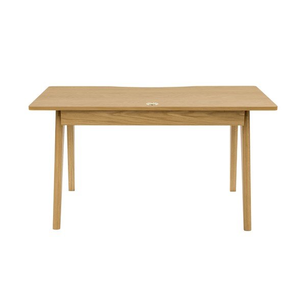 Scrivania con effetto rovere 70x140 cm Nice – Woodman-image-1