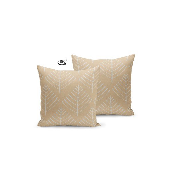 Cuscino con imbottitura natalizia gialla, 43 x 43 cm - Kate Louise-image-1