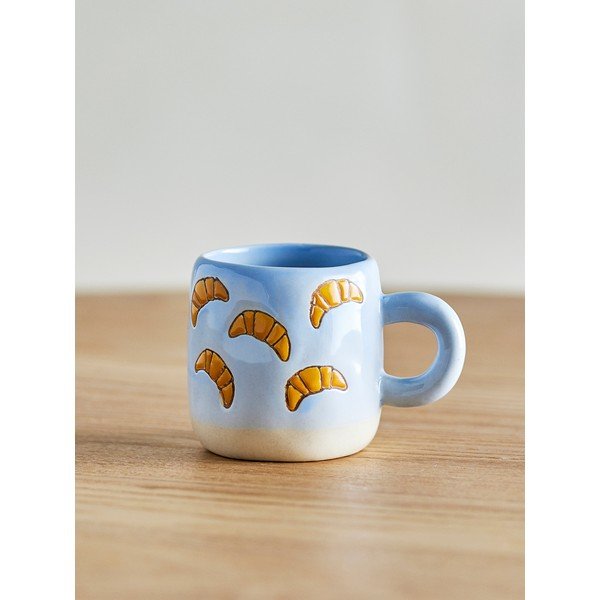 Tazza per bambini azzurra in gres 110 ml Millie – Bloomingville Mini-image-2