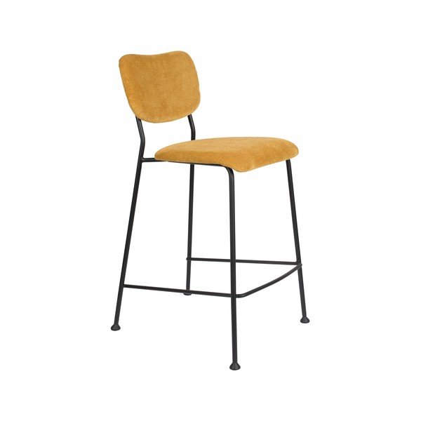 Sgabelli da bar giallo ocra in set di 2 92 cm Benson - Zuiver