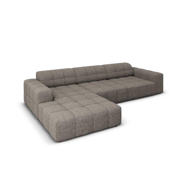 Divano angolare in grigio scuro (con penisola a sinistra) Chicago – Cosmopolitan Design-image-4