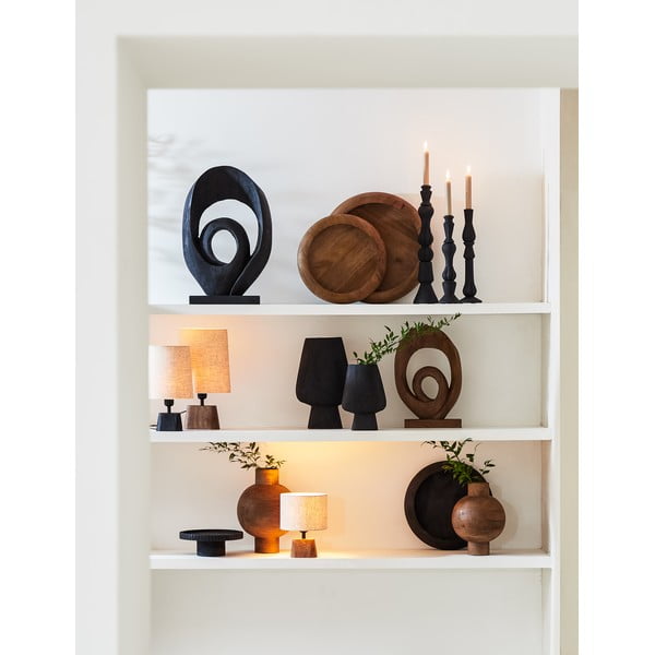 Statua in legno Randa - Light & Living-image-1