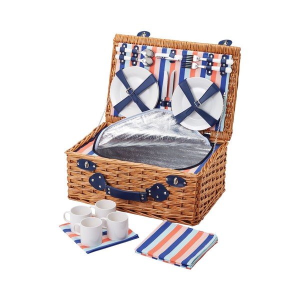 Piknikový koš pro 4 osoby Seafarer