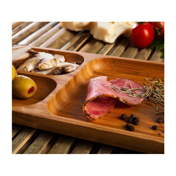 Vassoio da portata in bambù Fila, 32x14 cm Flia - Bambum-image-3