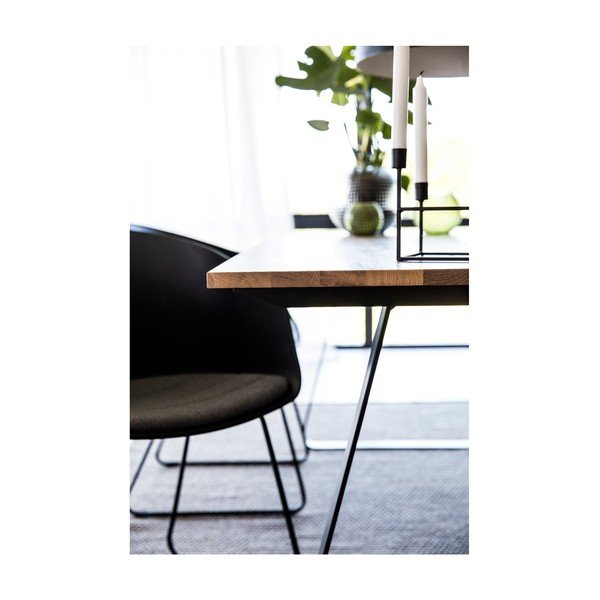 Sedia da pranzo nera 40 Moon - Interstil-image-4
