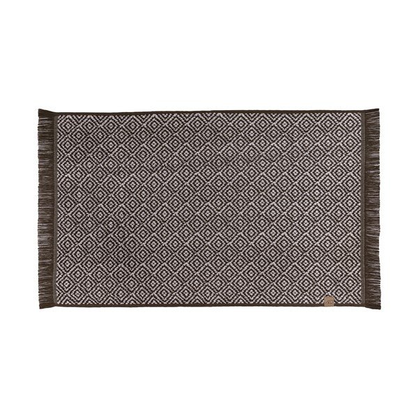 Tappetino per il bagno marrone scuro in tessuto 50x80 cm Morocco – Mette Ditmer Denmark