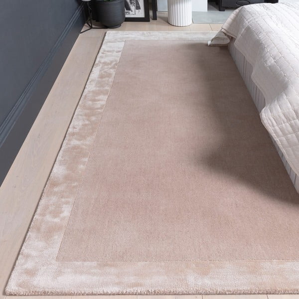 Tappeto beige tessuto a mano con lana 200x290 cm Ascot - Asiatic Carpets-image-2