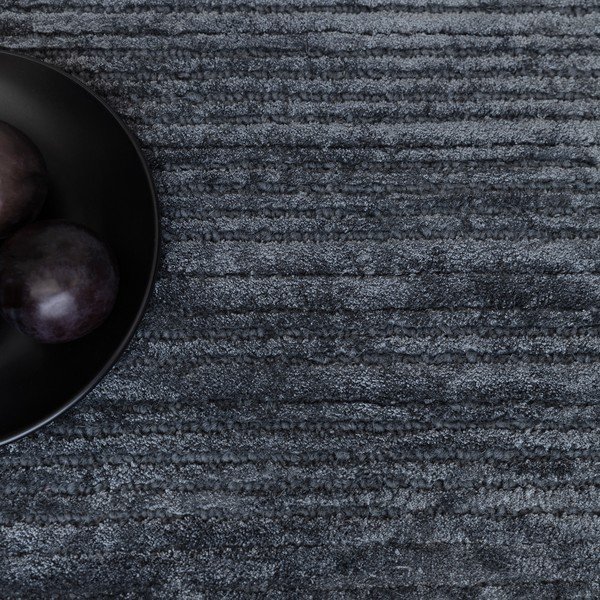 Tappeto in misto lana tessuto a mano color petrolio 160x230 cm Henley Petrol - Asiatic Carpets-image-2