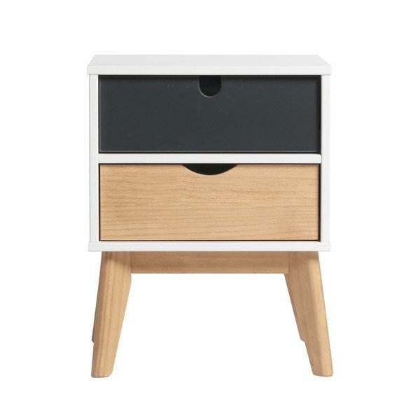Comodino con 2 cassetti Cris - Marckeric
