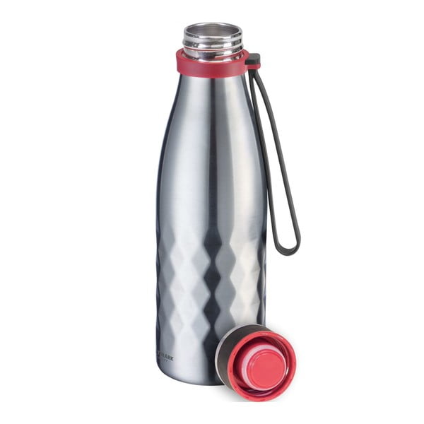 Bottiglia da viaggio grigio chiaro, in silicone, 550 ml Viva - Westmark-image-1
