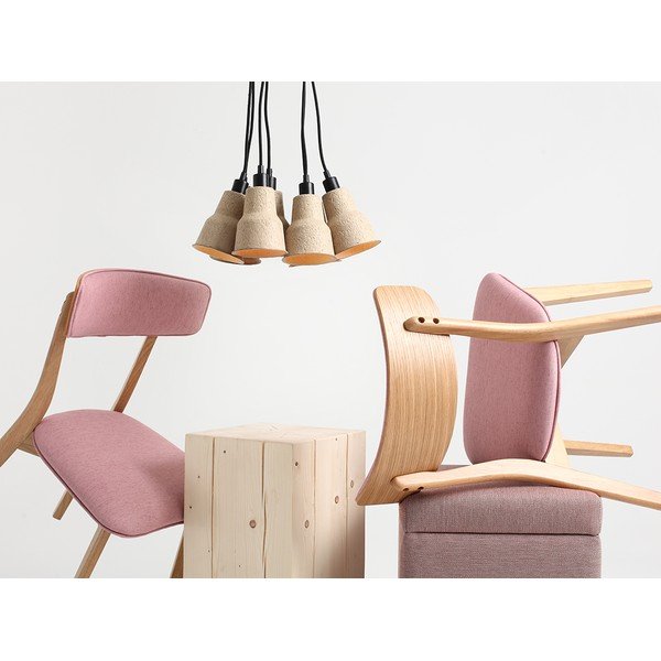 Lampadario beige ø 32 cm Celulo - CustomForm-image-2