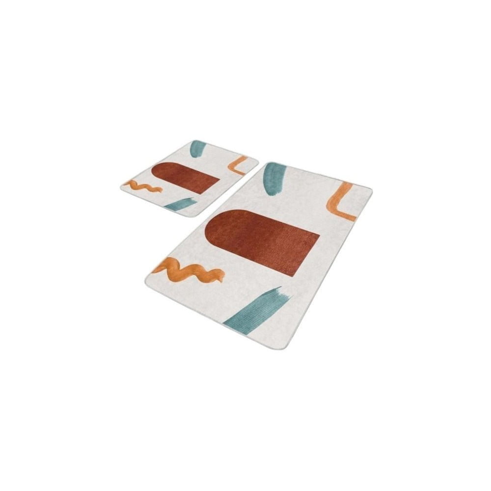 Set di tappetini per il bagno in velluto 2 pz 60x100 cm – Mila Home | Tappeti per il bagno