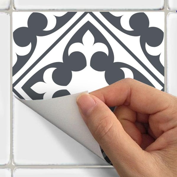 Set di 15 adesivi Wal, 10 x 10 cm - Ambiance-image-3