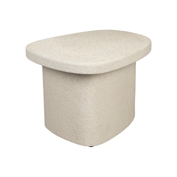 Tavolino con piano effetto marmo 41x56 cm Veda – Dutchbone-image-2