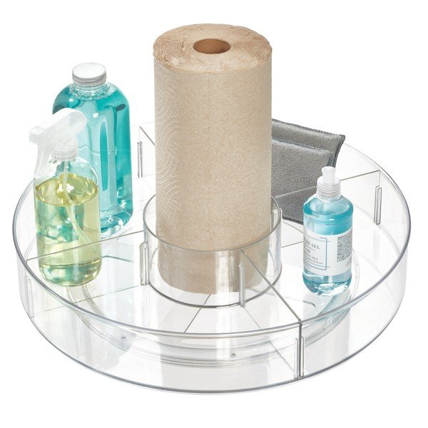 Contenitore rotondo trasparente iDesign The Home Edit, ⌀ 45,7 cm - iDesign/The Home Edit-image-2