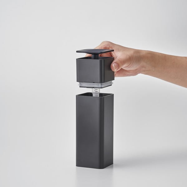 Distributore di detersivo nero Yamazaki , 250 ml Tower - YAMAZAKI-image-3