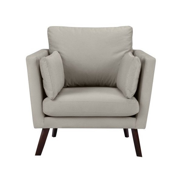 Poltrona grigio chiaro Elena - Mazzini Sofas