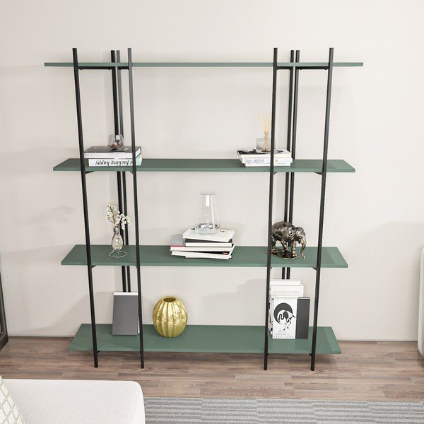 Libreria verde 160x180 cm Moss - Kalune Design-image-3