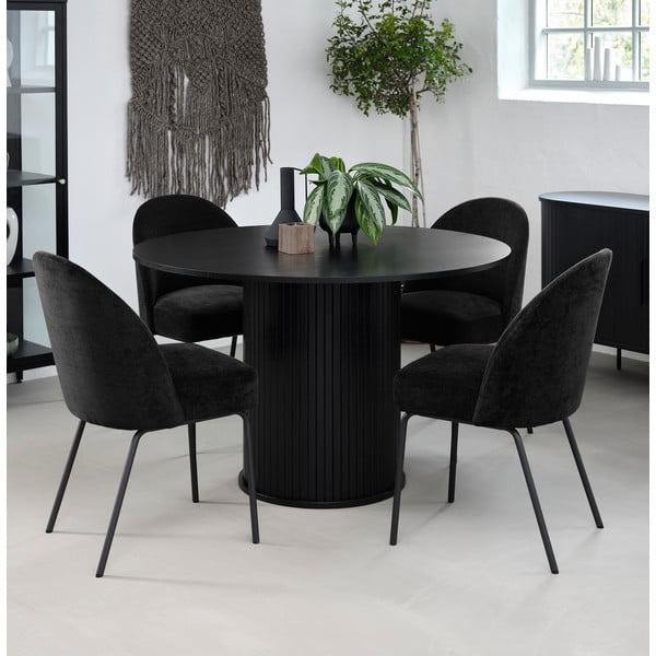 Tavolo da pranzo rotondo ø 120 cm Nola - Unique Furniture-image-1