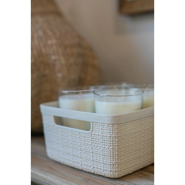 Cesto portaoggetti in plastica Jute - Curver-image-3