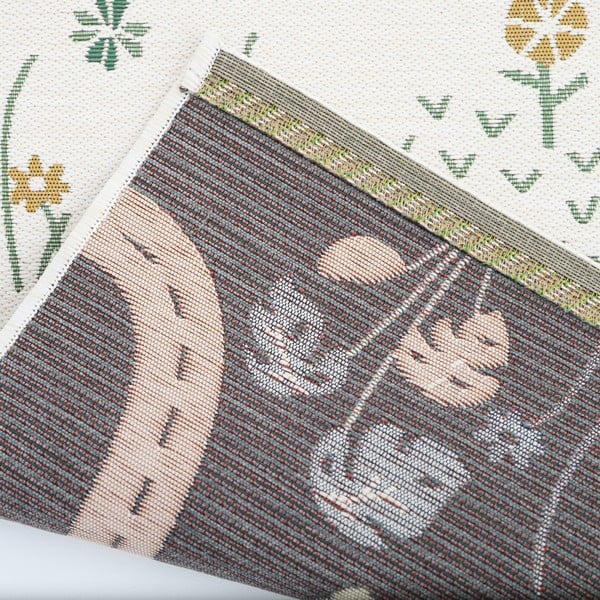 Tappeto da gioco per bambini color crema 123x180 cm Garden Life – Nattiot-image-4