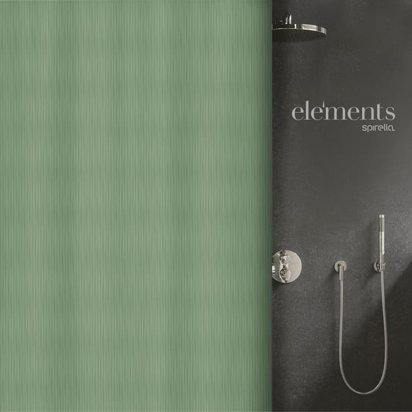 Tenda per doccia 180x200 cm Mera – Spirella