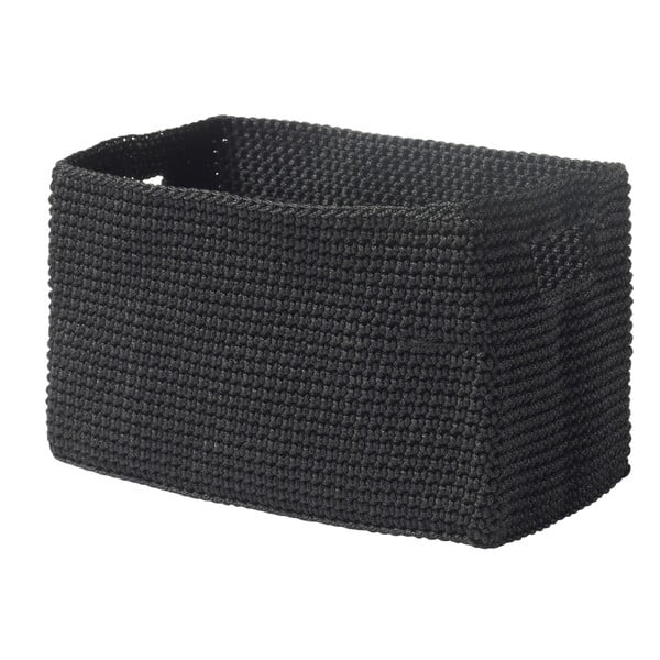 Černý košík Zone Confetti, 14 x 22 cm