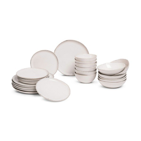 Set da pranzo in pietra 24 pz Snow Heart – Bonami Essentials