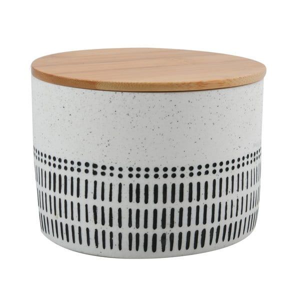 Organizer da bagno bianco in poliresina per dischetti di cotone Yuma – Spirella