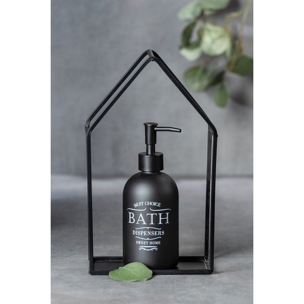 Distributore di sapone nero Sweet Home - Wenko-image-1