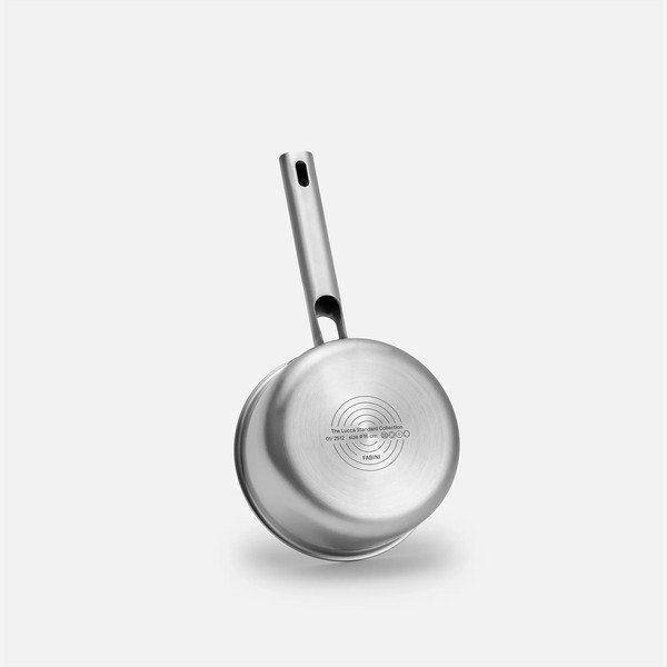 Casseruola in acciaio inox con coperchio incluso 1,2 l Lucca 4.0 – FABINI-image-3