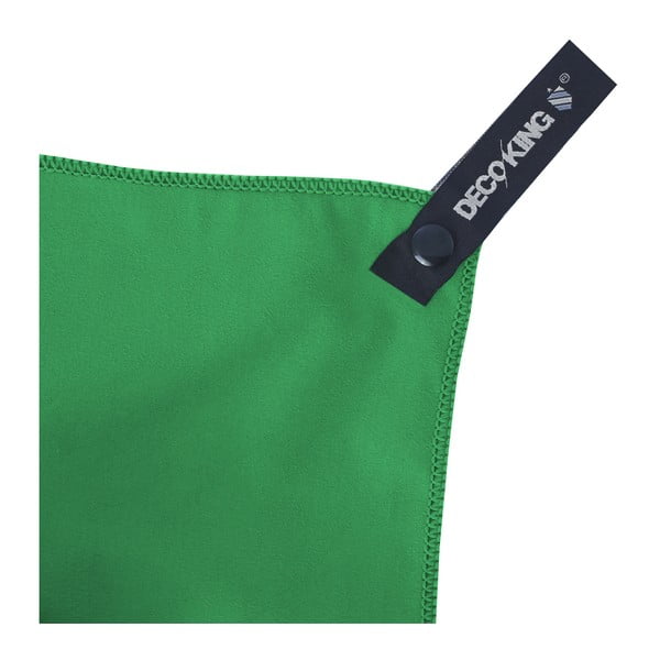 Asciugamano verde ad asciugatura rapida EKEA, 40 x 80 cm Ekea - DecoKing-image-2
