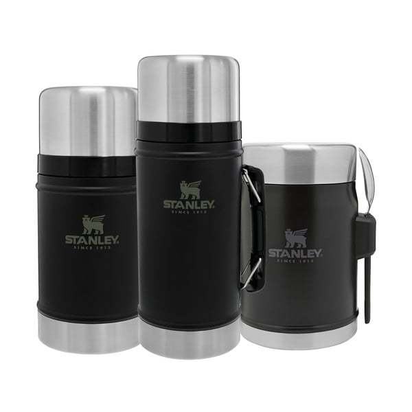 Borraccia termica nera in acciaio inox 940 ml Legendary Classic Black – Stanley-image-2