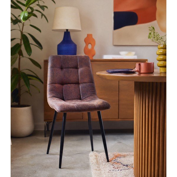 Set di 2 sedie da pranzo marrone scuro Middelfart - House Nordic-image-3