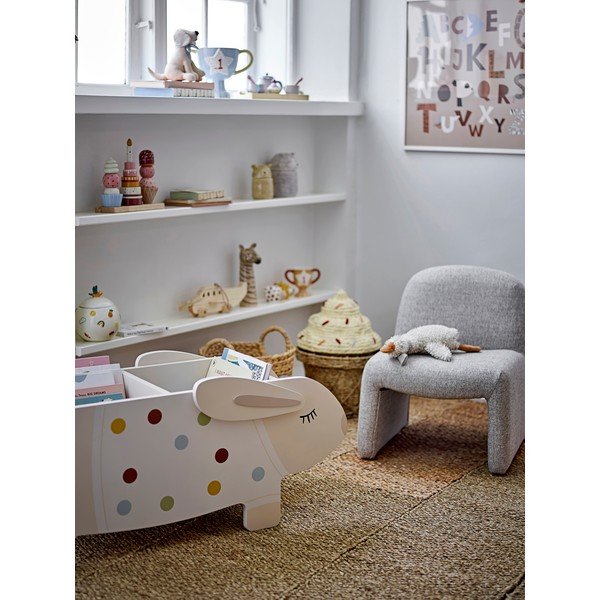 Poltrona per bambini grigia Neel – Bloomingville Mini-image-2