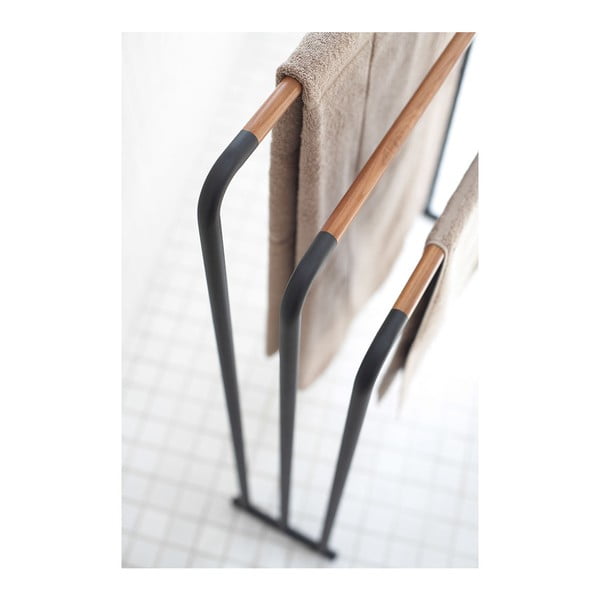 Portasciugamani nero Plane - YAMAZAKI-image-1