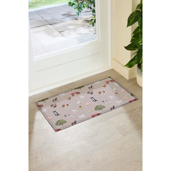 Zerbino in PVC 40x70 cm Farm Life – Artsy Doormats-image-2