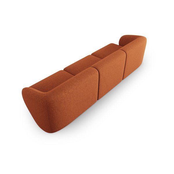 Divano arancione 259 cm Shane - Micadoni Home-image-3