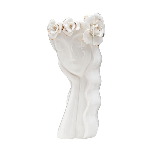 Vaso in porcellana bianca Woman - Mauro Ferretti